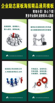 企業(yè)勵(lì)志展板海報(bào) 激發(fā)團(tuán)隊(duì)力量的視覺(jué)藝術(shù)